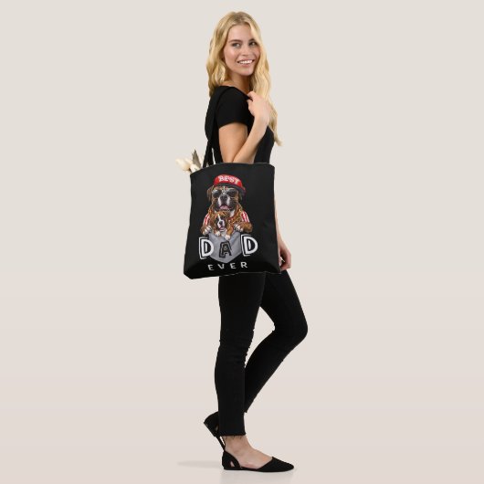 Beste Boxer Vader Ooit Tote Bag (Op model)
