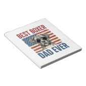 Beste Boxer Vader Ooit Vintage Hond Notitieblok (Schuin)