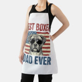 Beste Boxer Vader Ooit Vintage Hond Schort (Insitu)