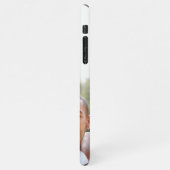 Beste Boyvriend Foto met blauwe tekst iPhone Case iPhone Hoesje (Linkerkant)