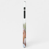 Beste Boyvriend Foto met zee blauwe tekst iPhone Hoesje (Linkerkant)