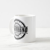 Beste Boyvriend ooit Classic White Mok (Voorkant links)