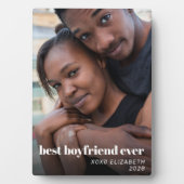 Beste Boyvriend ooit foto Fotoplaat (voorkant)