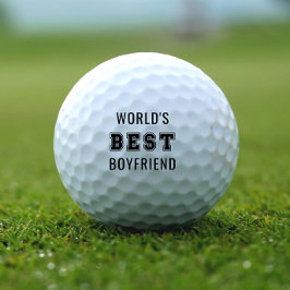Beste Boyvriendin ter wereld Golfballen