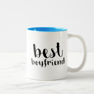 Beste boyvriendin tweekleurige koffiemok