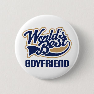 Beste boyvriendin van de wereld ronde button 5,7 cm