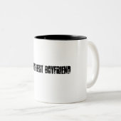 Beste boyvriendin van werelden tweekleurige koffiemok (Voorkant rechts)