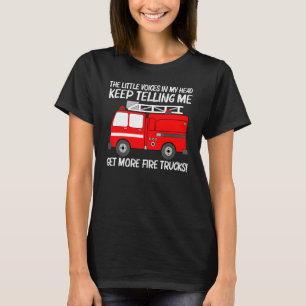 Beste brandweerauto voor mannen vrouwen brandweera t-shirt