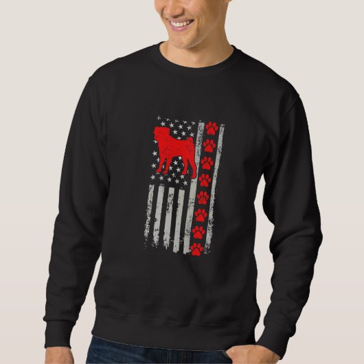 Beste brandweerman Bugg moeder vader ooit ons vlag Trui (Voorkant)