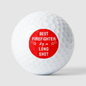 Beste brandweerman golfballen (Voorkant)