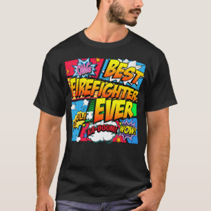 Beste brandweerman ooit t-shirt