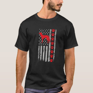 Beste brandweerman Saluki mam vader ooit ons vlag T-shirt