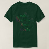 Beste breien moeder ooit 2 t-shirt (Design voorkant)