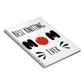 Beste Breiende Moeder Ooit Notitieboek (Rechterzijde)