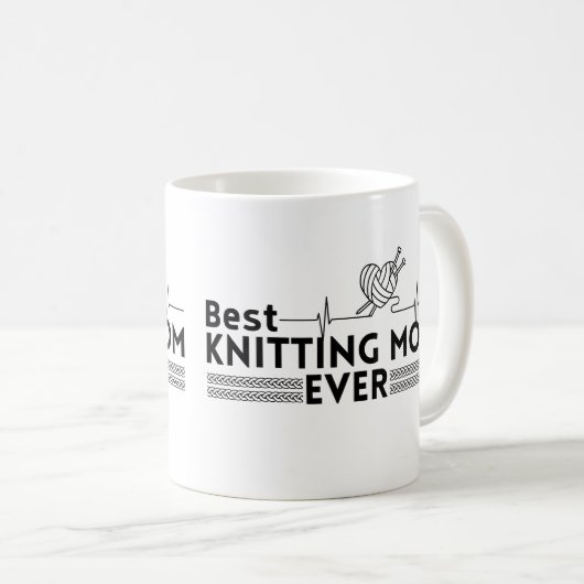 Beste breimoeder ooit koffiemok (Voorkant rechts)