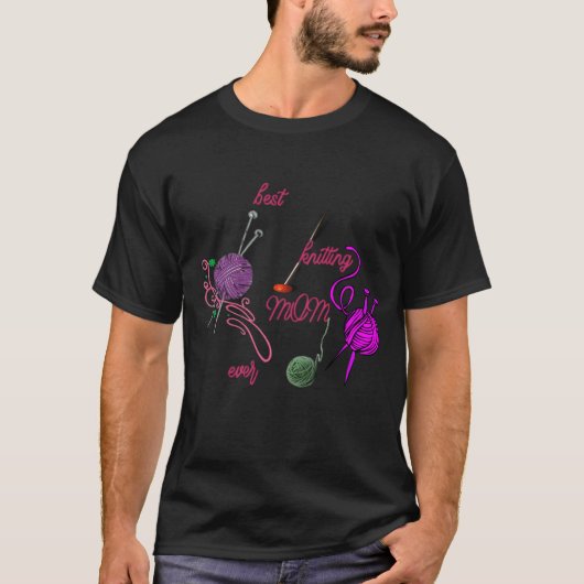 beste breimoeder ooit t-shirt (Voorkant)