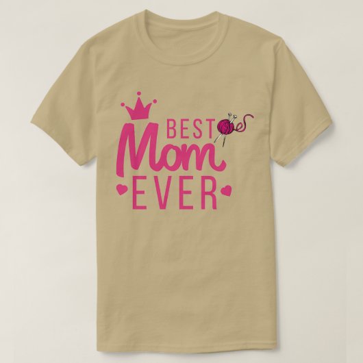 beste breinmoeder ooit 231 t-shirt (Design voorkant)