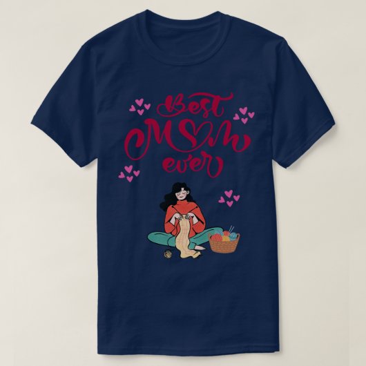 Beste breinmoeder ooit 282 t-shirt (Design voorkant)