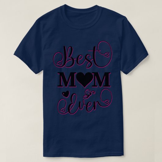 beste breinmoeder ooit 311 t-shirt (Design voorkant)