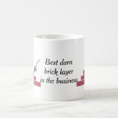 Beste brick-laag koffiemok (Center)