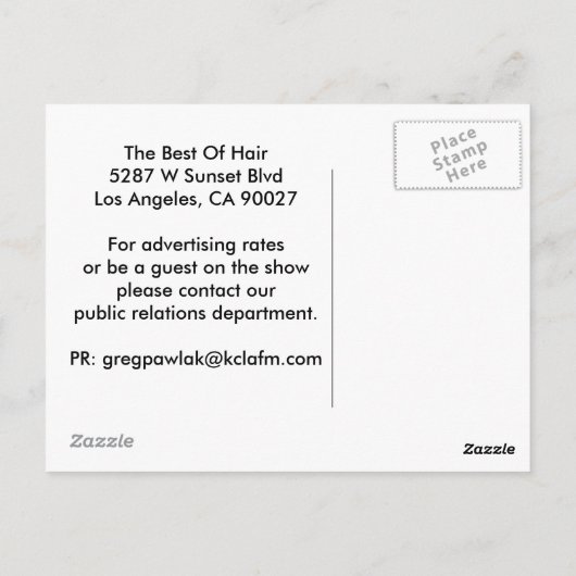 Beste Briefkaarten voor speciale acties (Achterkant)