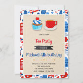 Beste Britse partijuitnodiging Kaart (Voorkant)