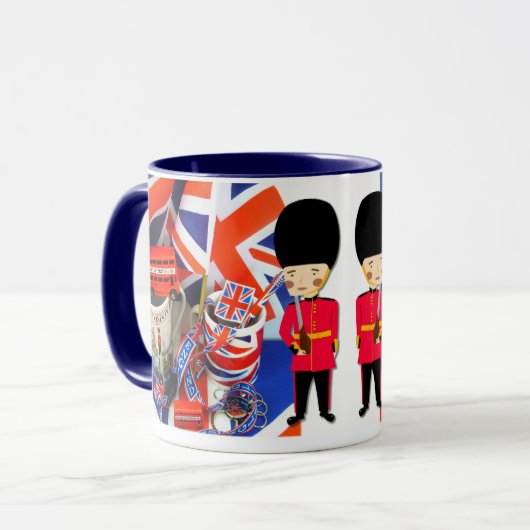 Beste Britse Souvenirs Mok (Voorkant links)