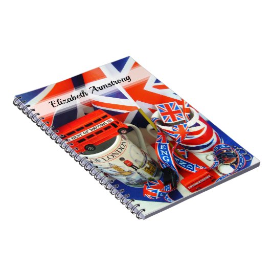 Beste Britse Souvenirs Notitieboek (Rechterzijde)