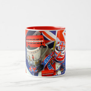 Beste Britse Souvenirs Tweekleurige Koffiemok