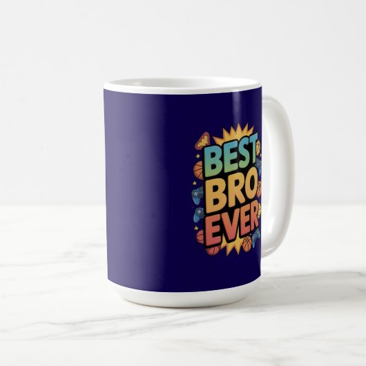 Beste Bro Ever Koffiemok (Voorkant rechts)