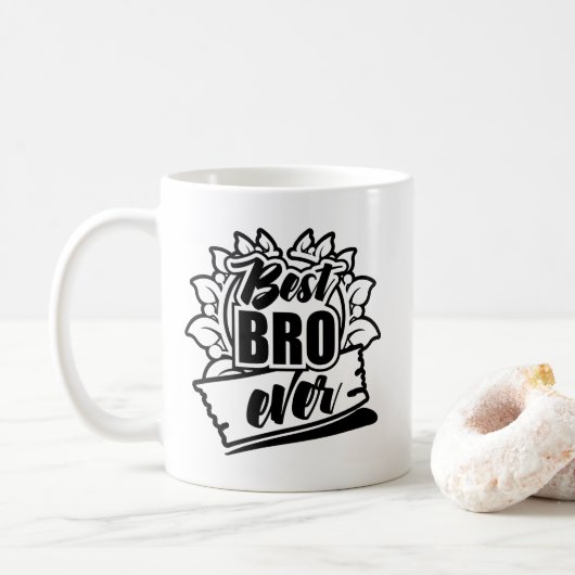 Beste Bro Ever Koffiemok (Met donut)