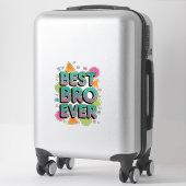 Beste Bro Ever Sticker (Koffer)