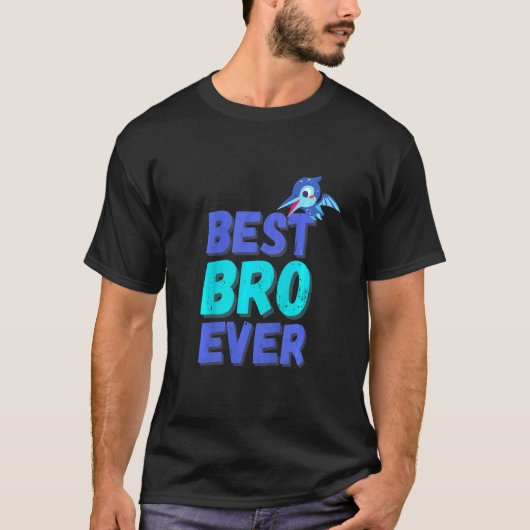 Beste bro ever van de wereld Grootste grote broer T-shirt (Voorkant)