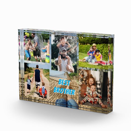 Beste broeder voor het leven van de Funny Fotoblokken (Rechts)