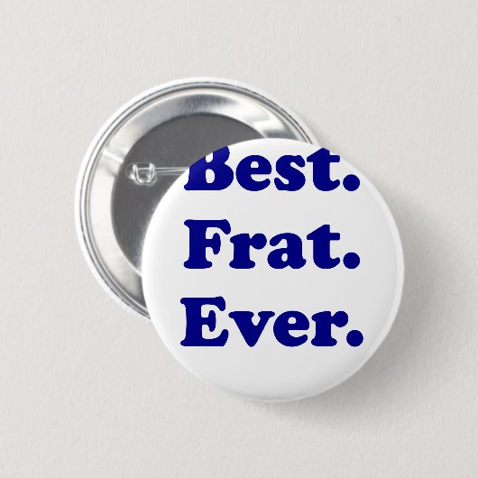 Beste broederschap ooit ronde button 5,7 cm (Voorkant /achterkant)