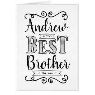 Beste broer in de wereld