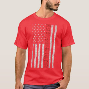 beste broer in de wet ooit Amerikaanse vlag voor d T-shirt