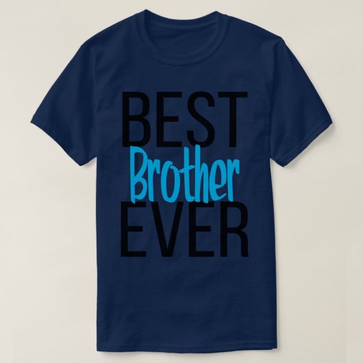 Beste Broer ooit 1 T-shirt (Design voorkant)