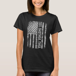 Beste broer ooit Amerikaanse vlag voor vaderdag cm T-shirt