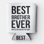 beste broer ooit blikjeskoeler (Voorkant)