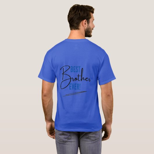 Beste Broer Ooit Buiten Wereld Basisch T-shirt Don (Achterkant volledig)