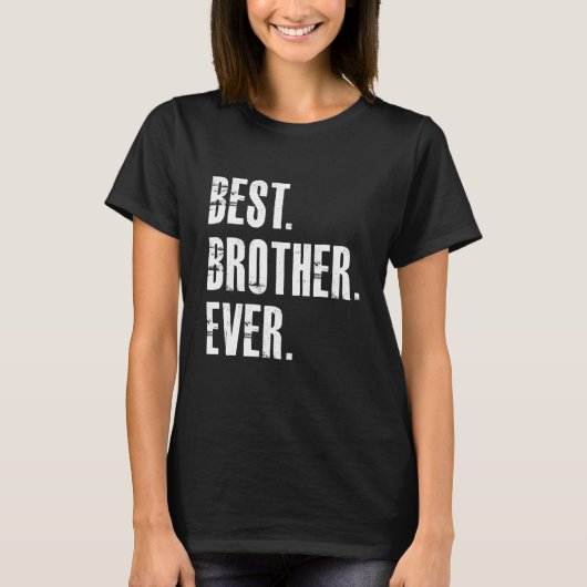 Beste broer ooit familie trots t-shirt (Voorkant)