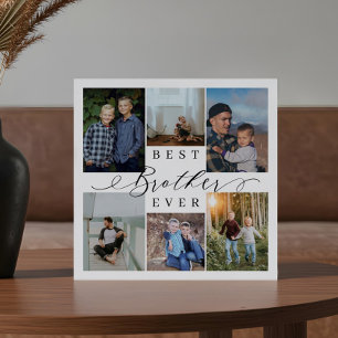 Beste Broer Ooit Foto Collage Keepsake Gift Fotoplaat
