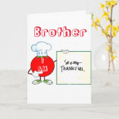 **BESTE BROER OOIT** HAPPY BIRTHDAY KAART (Gele Bloem)