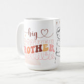 Beste Broer Ooit Mok met Hartelijke Liefdesboodsch (Voorkant links)