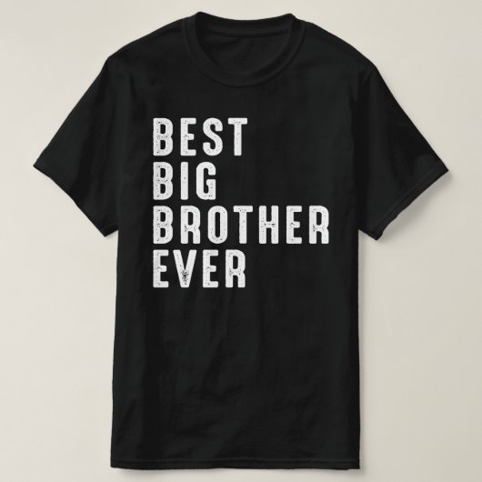 beste broer ooit t-shirt (Design voorkant)
