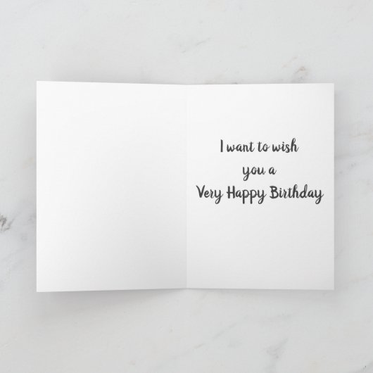 **BESTE BROER OOIT ** TOE BIRTHDAAG KAART (Binnen)