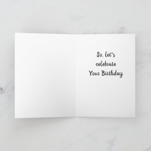 **BESTE BROER OOIT ** TOE BIRTHDAAG KAART (Binnen)