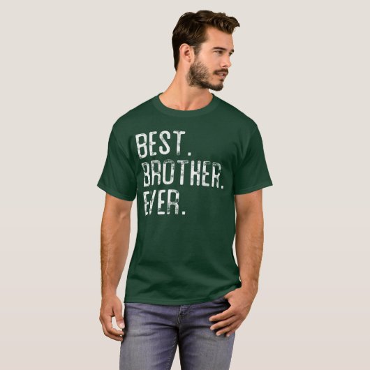 Beste broer ooit voor broer pullover retro (Voorkant volledig)