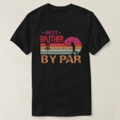  beste broer op Par Disk Golf T-Shirt (Design voorkant)